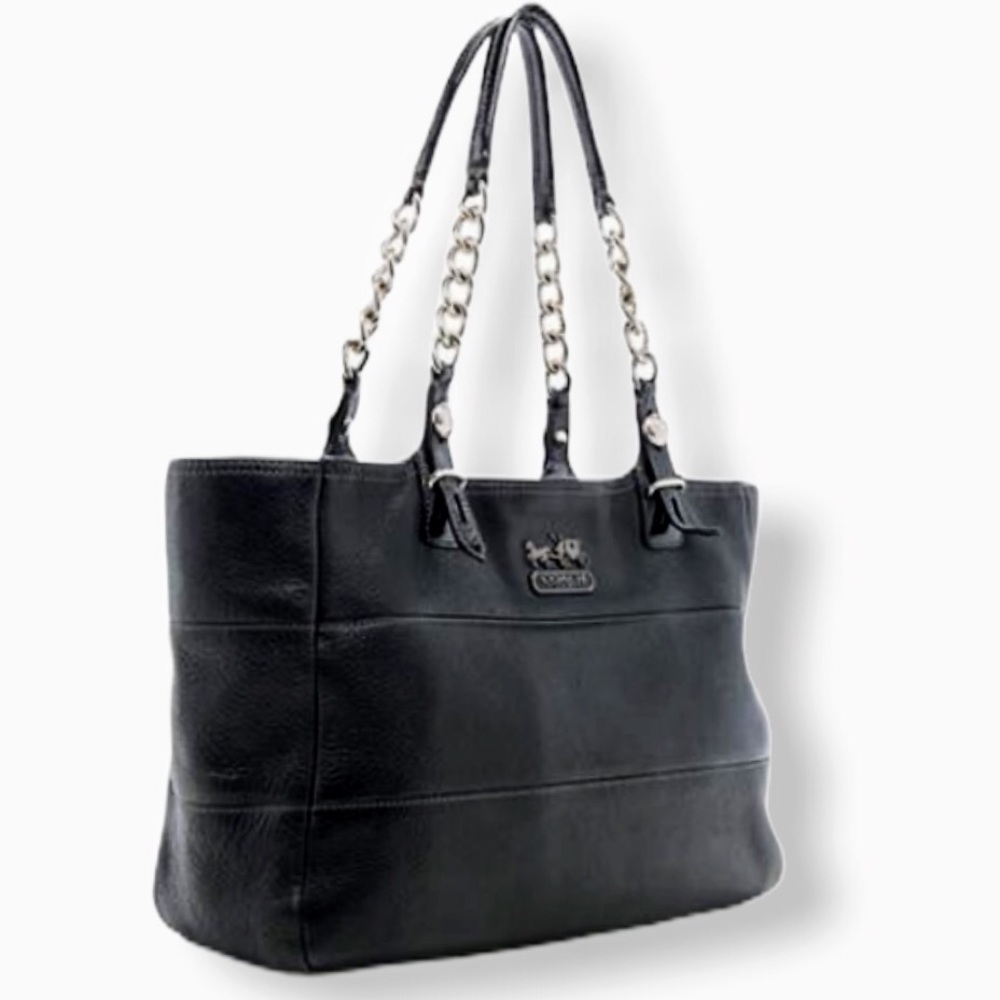 Coach Tribeca East West Vintage Leather Tote